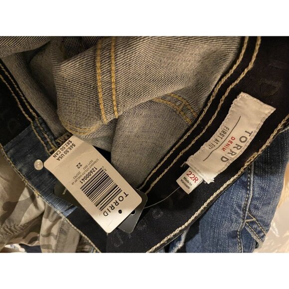 TORRID Jeans‎ Women’s Size 22 Denim Straight Utility Shelby Belted NEW NWT - Picture 5 of 6